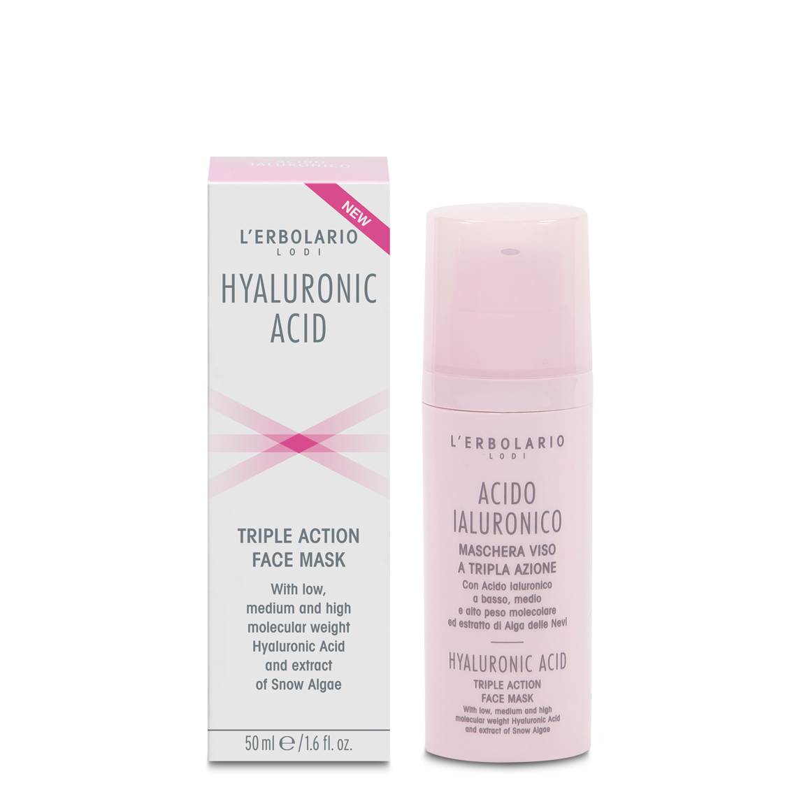 Hyaluronic Acid Triple Action Face Mask 50ml