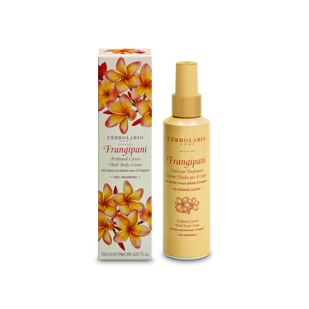 Frangipani Perfumed Caress Fluid Body Cream 150ml -  organic-lab-my.myshopify.com