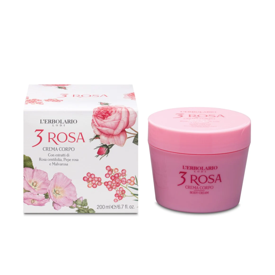 3 Rosa Body Cream 200ml -  organic-lab-my.myshopify.com