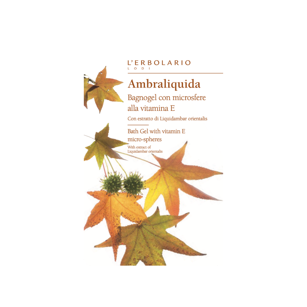 Ambraliquida Bath Gel 8ml - L'erbolario - 100% Made in Italy – Organic Lab  MY