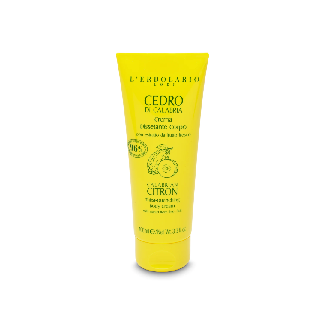 Calabrian Citron Body Cream 100ml -  organic-lab-my.myshopify.com