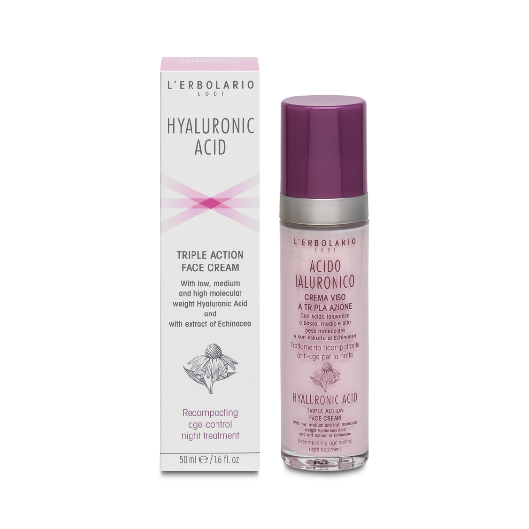 Hyaluronic Acid Triple Action Face Cream Night Treatment 50ml