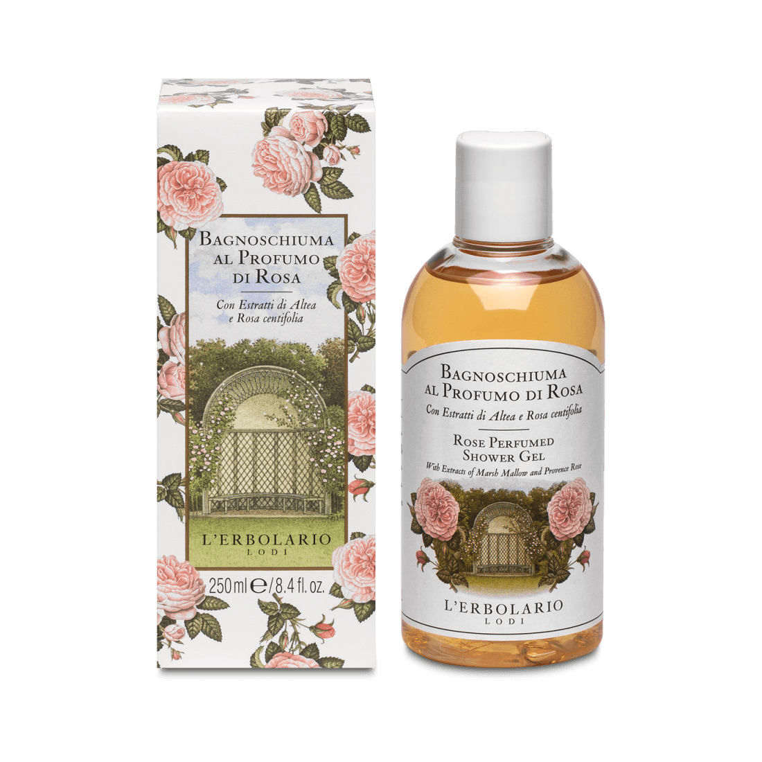 Rose Perfumed Shower Gel 250ml -  organic-lab-my.myshopify.com