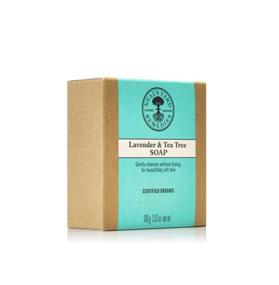 Lavender & Tea Tree Soap PF 100g COSMOS -  organic-lab-my.myshopify.com