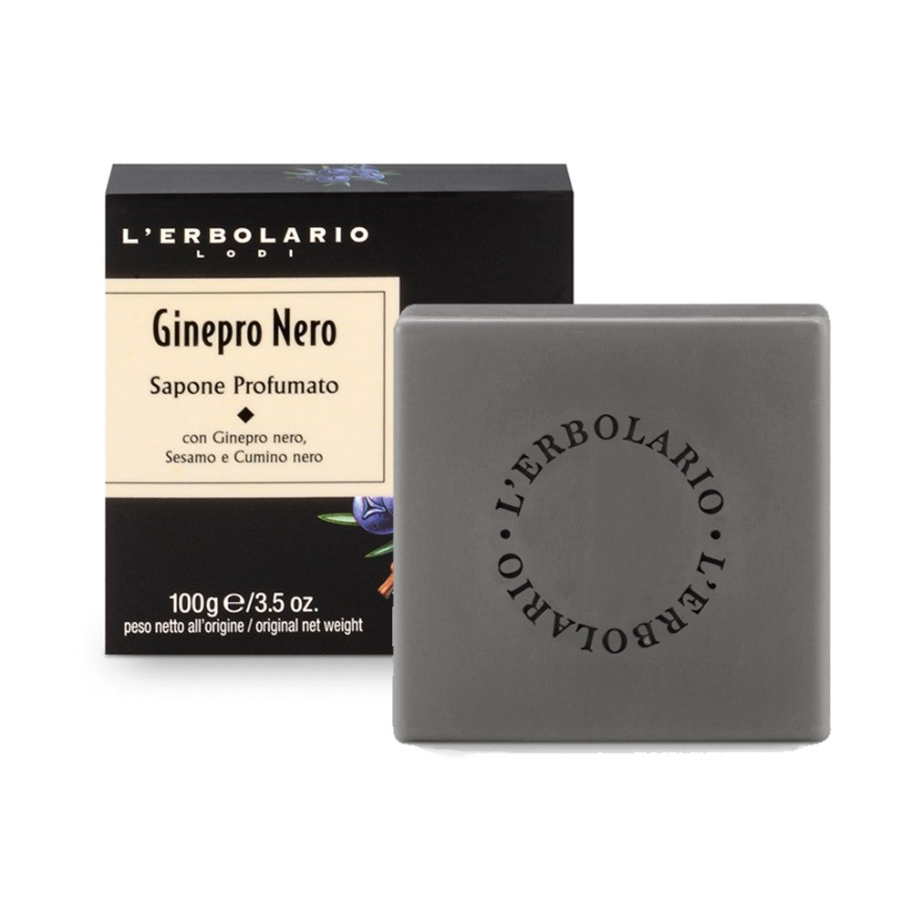 Black Juniper Perfumed Soap (1pz) - 100g -  organic-lab-my.myshopify.com