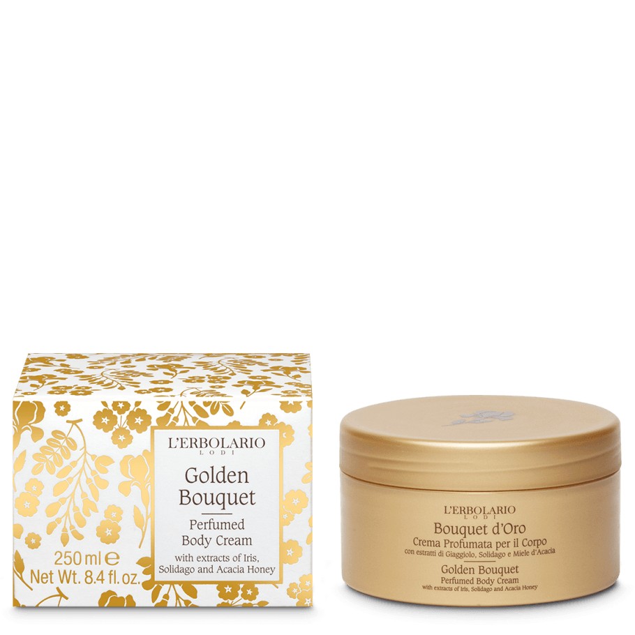 Golden Bouquet Perfumed Body Cream 250ml -  organic-lab-my.myshopify.com