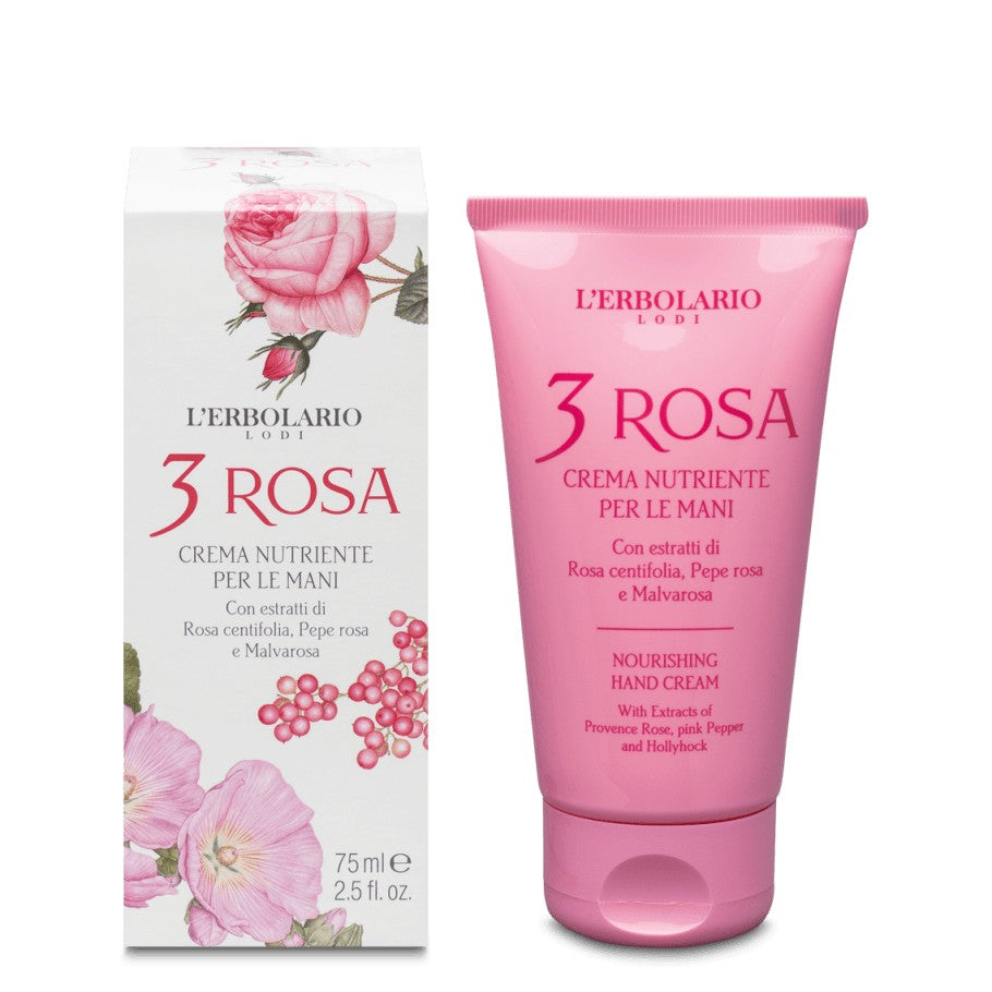 3 Rosa Nourishing Hand Cream -  organic-lab-my.myshopify.com