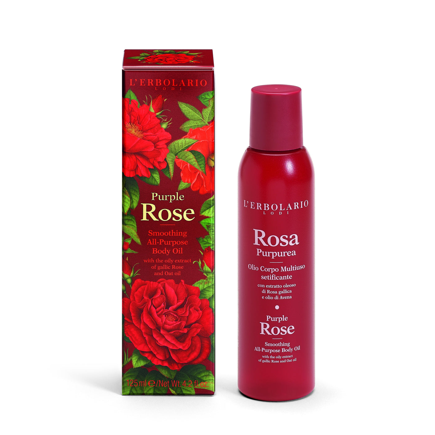 Purple Rose SMOOTHING ALL-PURPOSE BODY OIL 125 ml -  organic-lab-my.myshopify.com