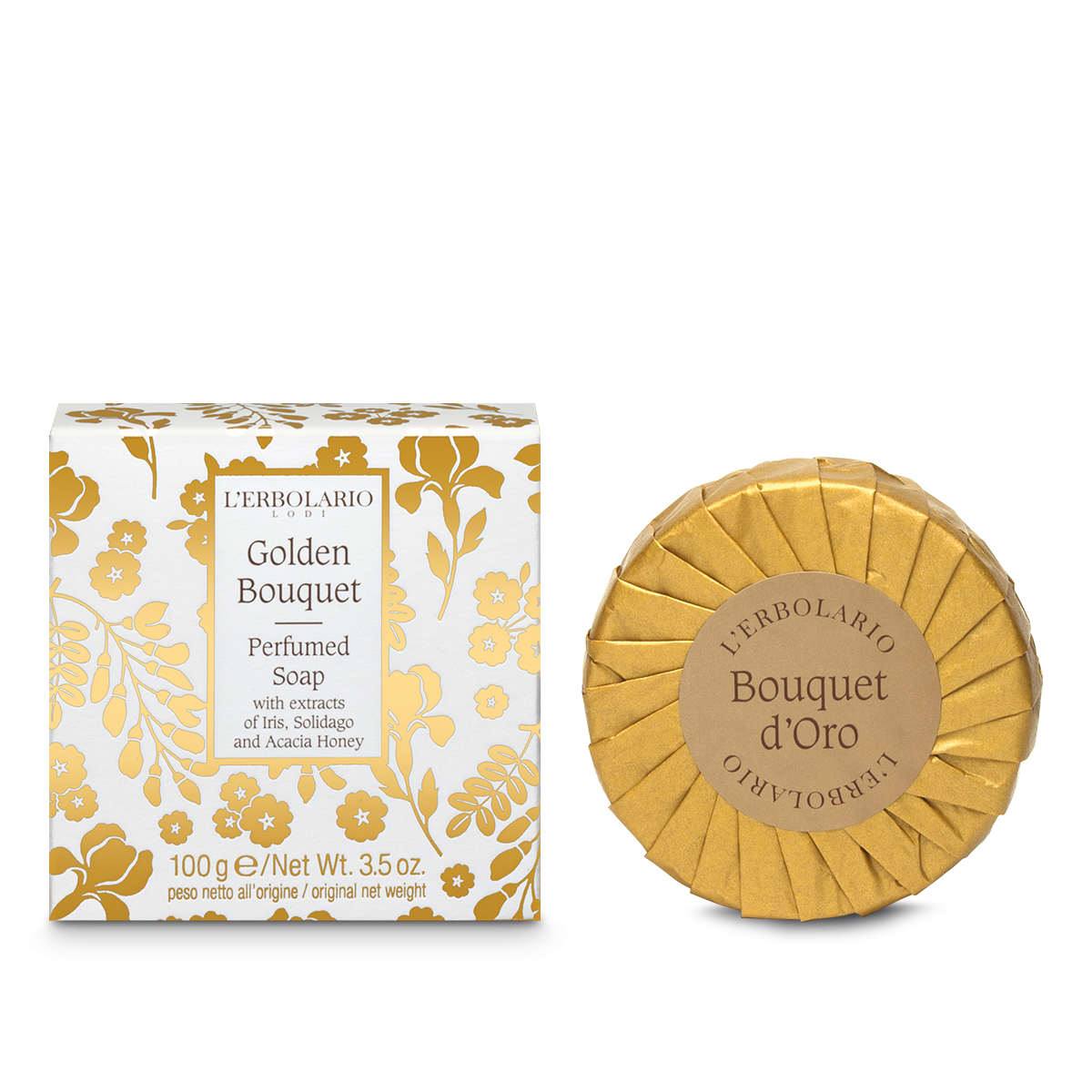 Golden Bouquet Perfumed Soap 100g -  organic-lab-my.myshopify.com