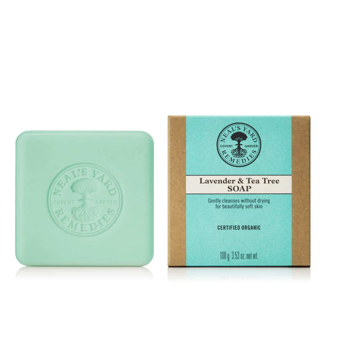 Lavender & Tea Tree Soap PF 100g COSMOS -  organic-lab-my.myshopify.com