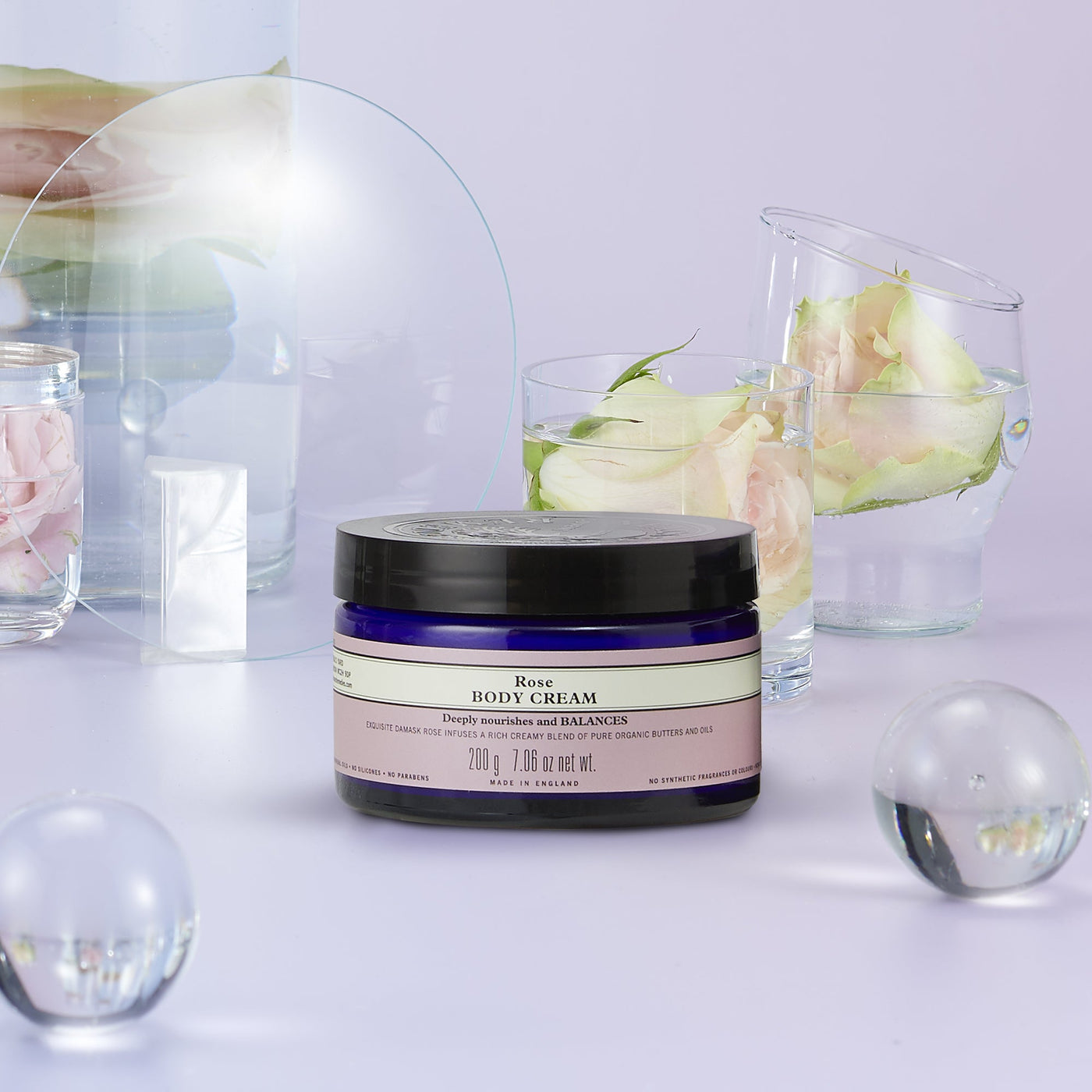 Rose Body Cream 200g -  organic-lab-my.myshopify.com